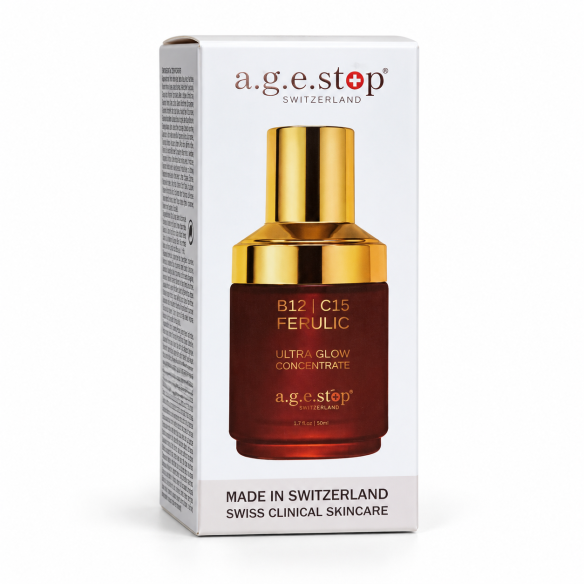 A.G.E.Stop B12 C15 Ferulic Ultra Glow Concentrate 50 ml