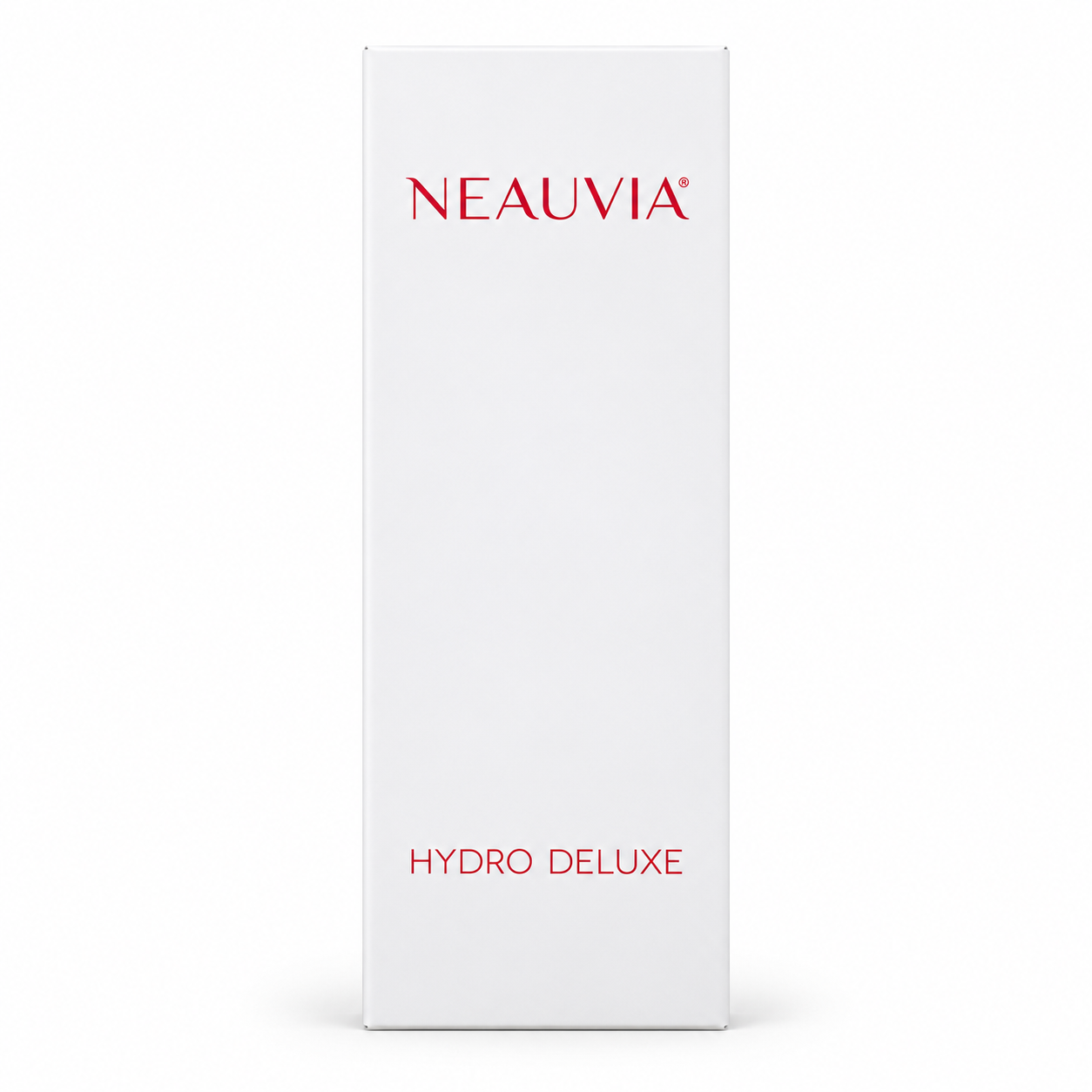 Neauvia Hydro Deluxe, front fabrycznego opakowania